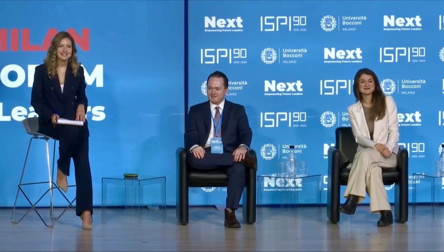 Panel discussion at the ISPI NEXT Milan Forum