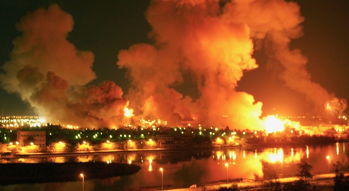Initial-Baghdad-bombing-IraqWar-19March2003